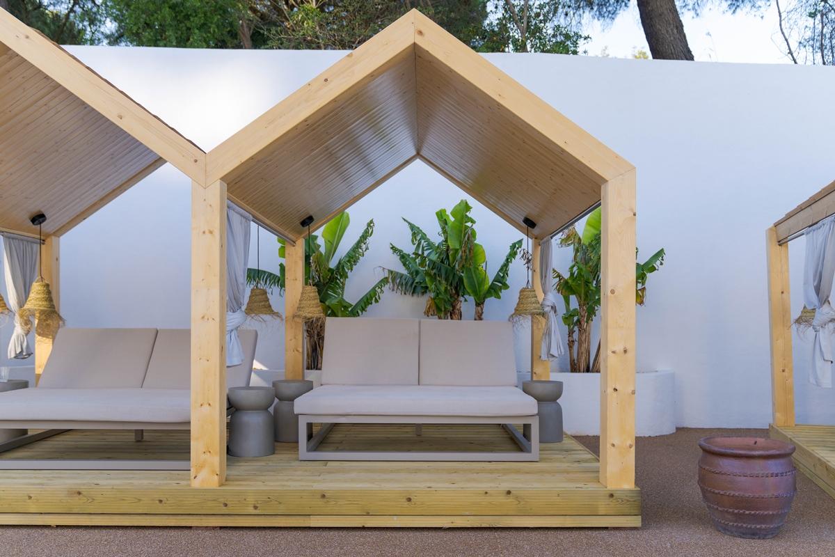 Pestana Blue Alvor Beach Ngoại thất bức ảnh A 3D rendering of a pergola